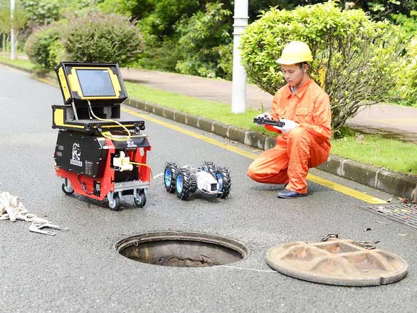 古城管道机器人检测